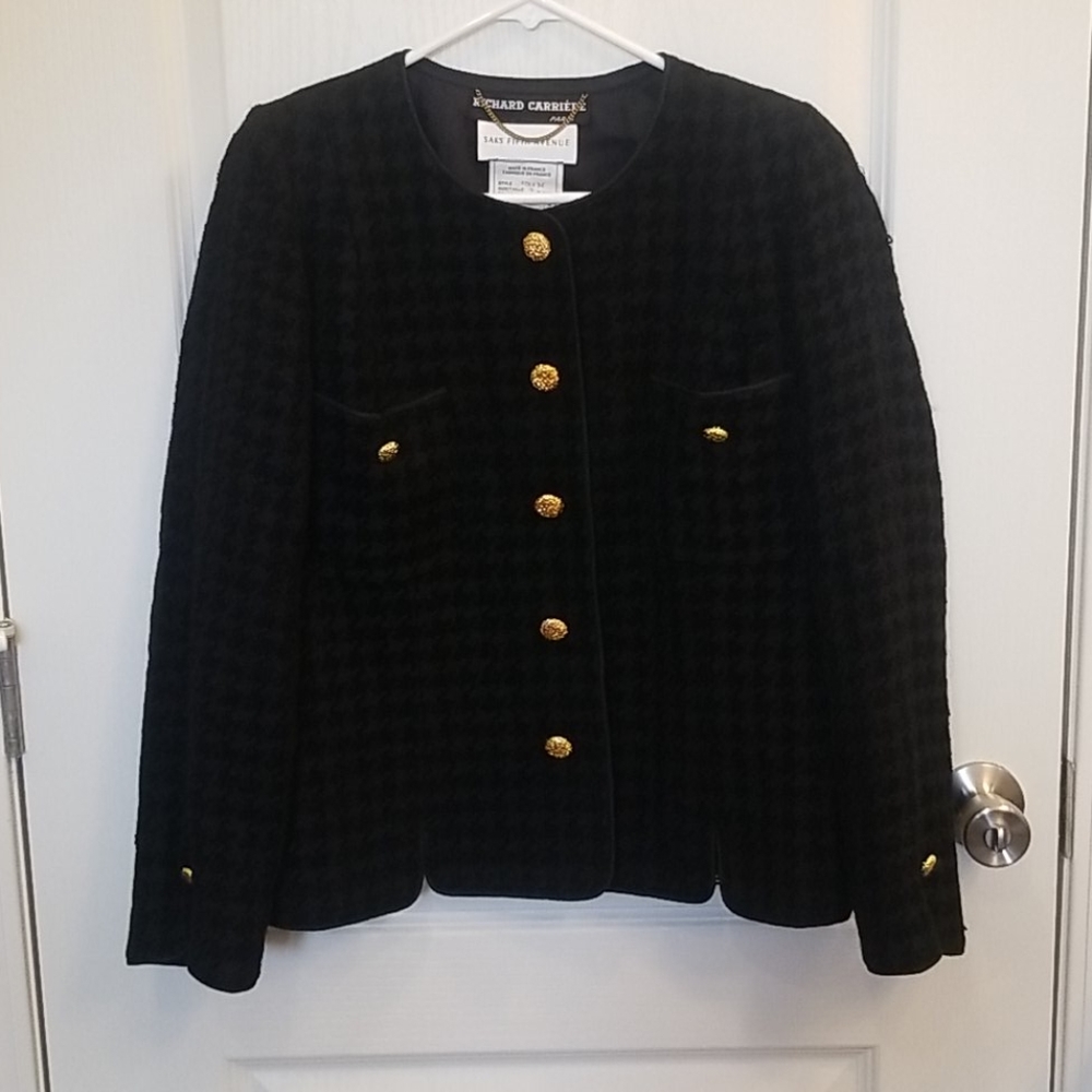 Richard Carriere Saks Fifth Avenue blazer